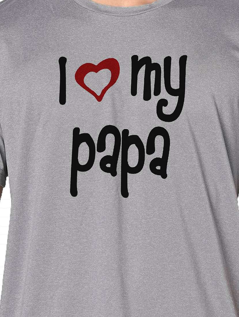 men grey round neck regular fit t-shirt - 21842494 -  Standard Image - 3