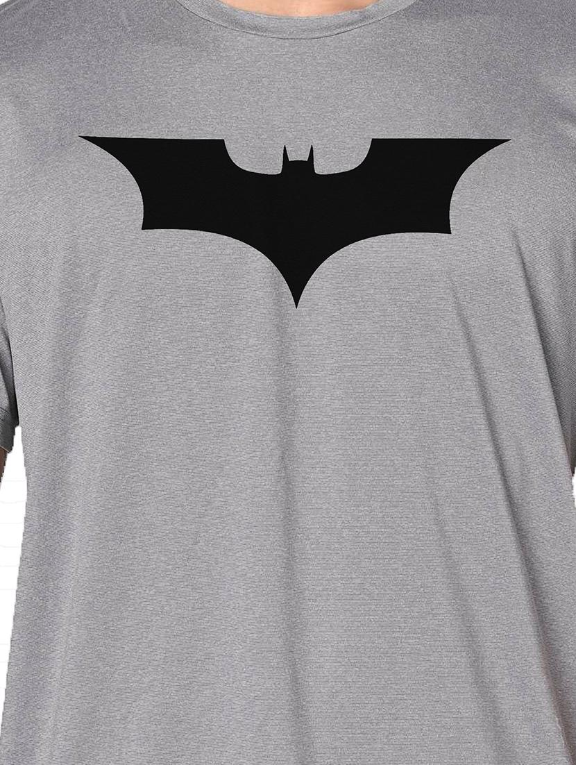 men grey round neck regular fit t-shirt - 21842504 - Standard Image - 3