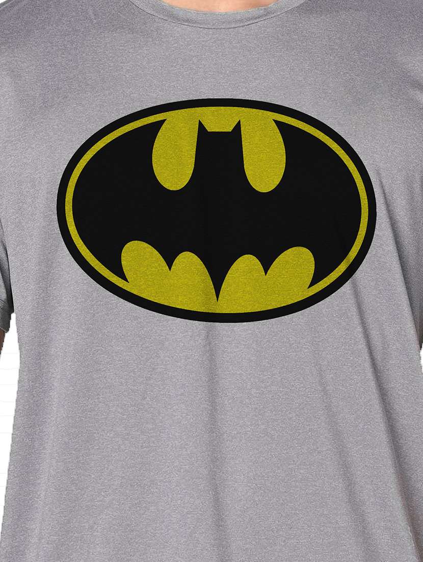 men grey round neck regular fit t-shirt - 21842515 -  Standard Image - 3