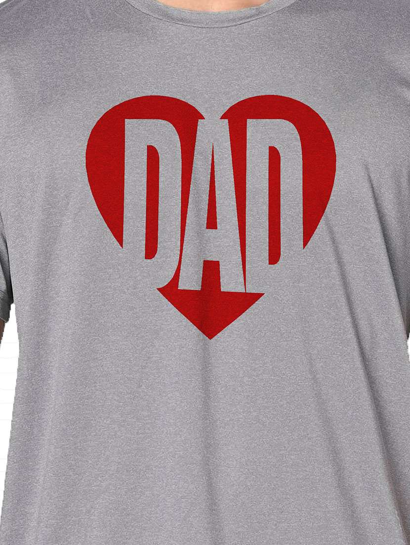 men grey round neck regular fit t-shirt - 21842587 -  Standard Image - 3