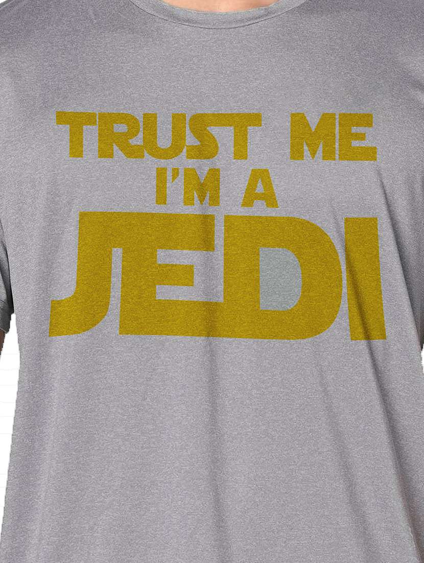 men grey round neck regular fit t-shirt - 21842784 -  Standard Image - 3