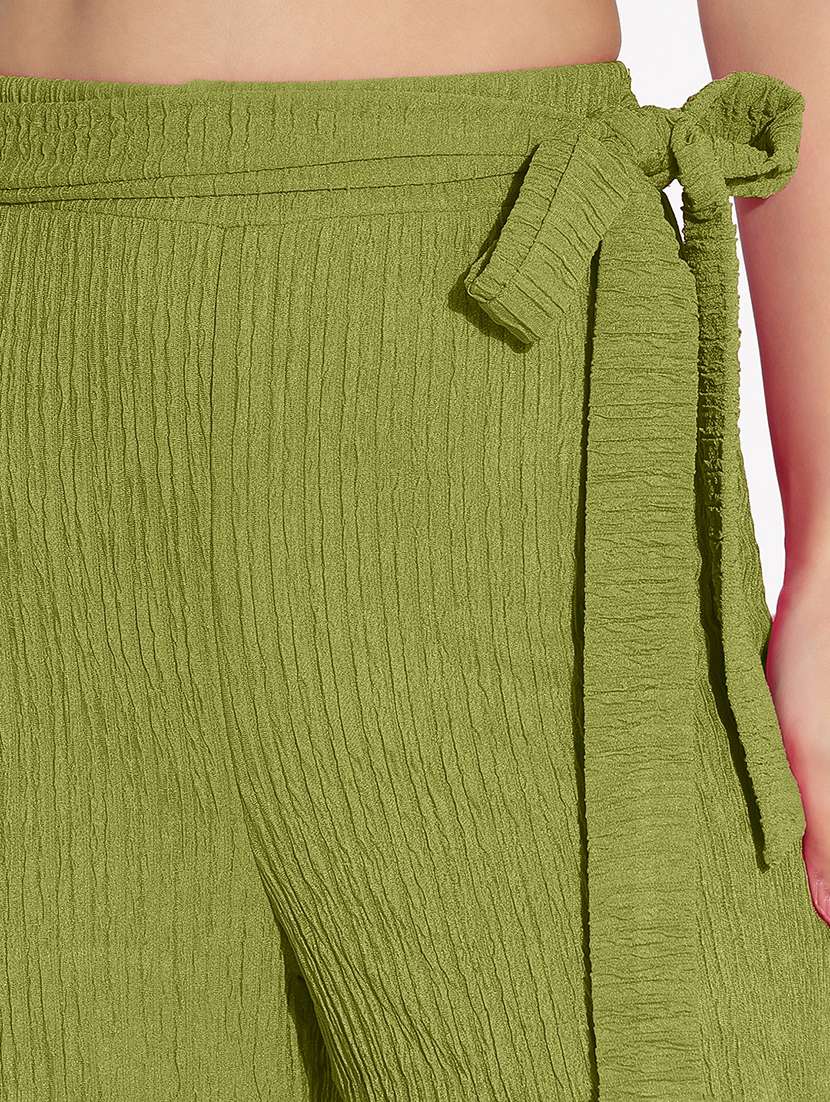 women solid top and trouser co-ord set  - 21843084 -  Standard Image - 5