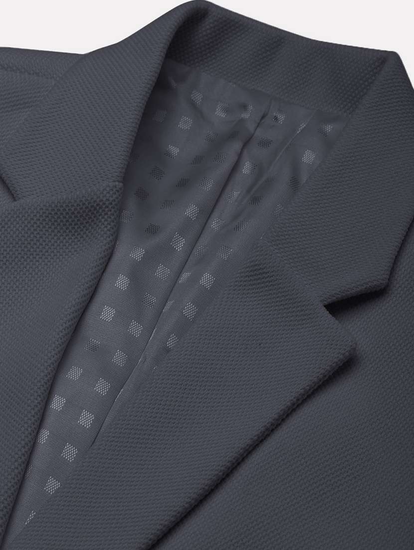 men lapel collar single breasted casual blazer - 21843178 -  Standard Image - 5