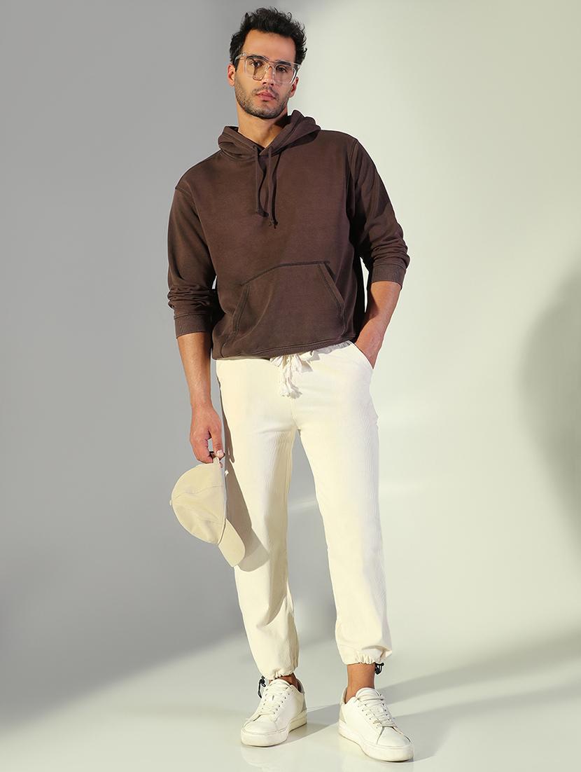men lcream solid low rise jogger - 21843194 - Standard Image - 5
