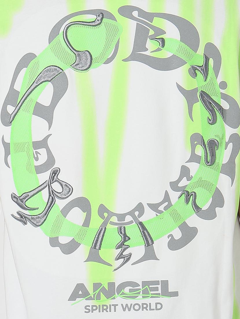 men all over print round neck regular fit t-shirt - 21843261 - Standard Image - 5