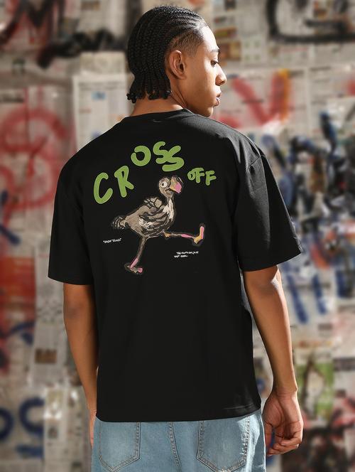 men back print round neck regular fit t-shirt - 21843273 -  Standard Image - 0
