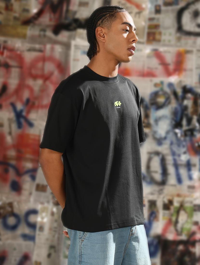men back print round neck regular fit t-shirt - 21843273 - Standard Image - 3