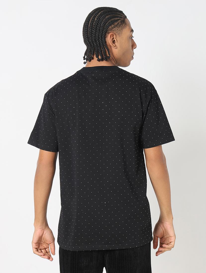 men all over print round neck regular fit t-shirt - 21843279 - Standard Image - 3