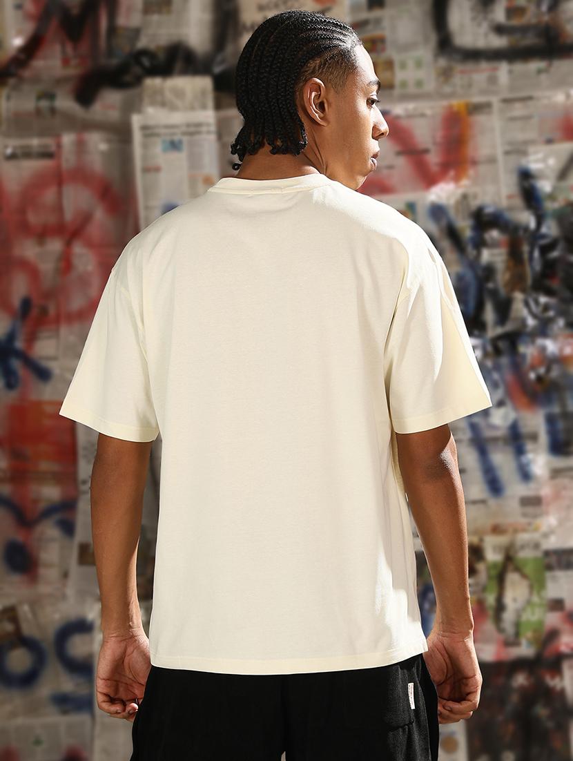 men plain round neck regular fit t-shirt - 21843304 - Standard Image - 3