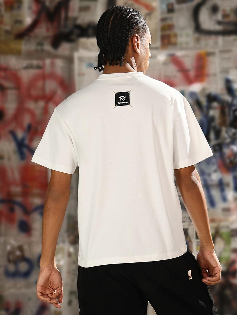 men plain round neck regular fit t-shirt - 21843320 - Standard Image - 3