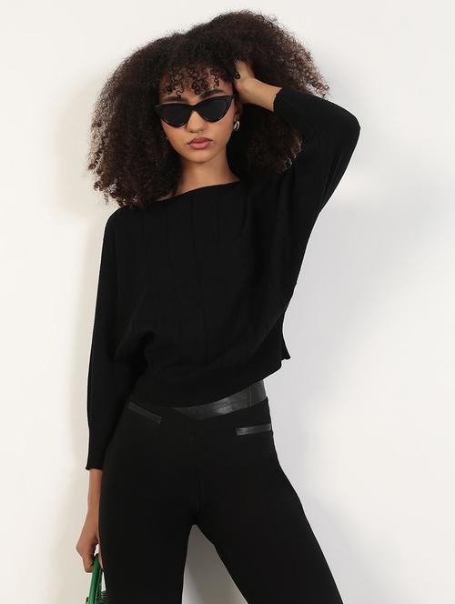 women batwing sleeves regular top - 21843367 - Standard Image - 0