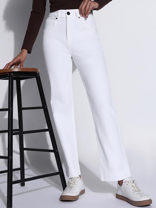 women high rise bootcut jean - 21843520 - Standard Image - 0
