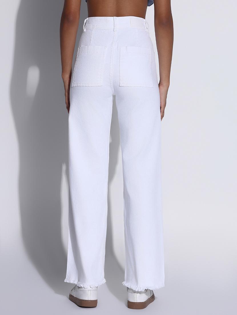 women high rise straight fit jean - 21843528 - Standard Image - 3