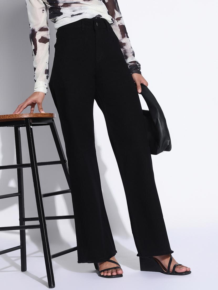 women high rise wide leg jean - 21843529 -  Zoom Image - 0