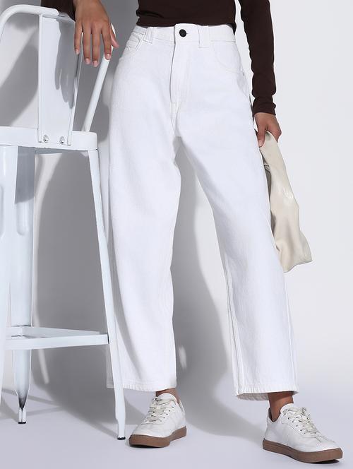 women high rise straight fit jean - 21843533 - Standard Image - 0