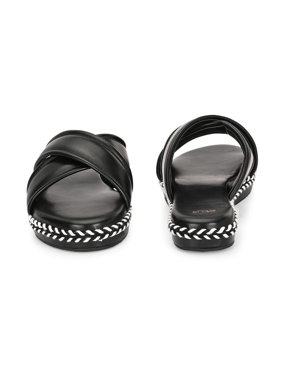 women black embellished flats - 21844121 - Standard Image - 3