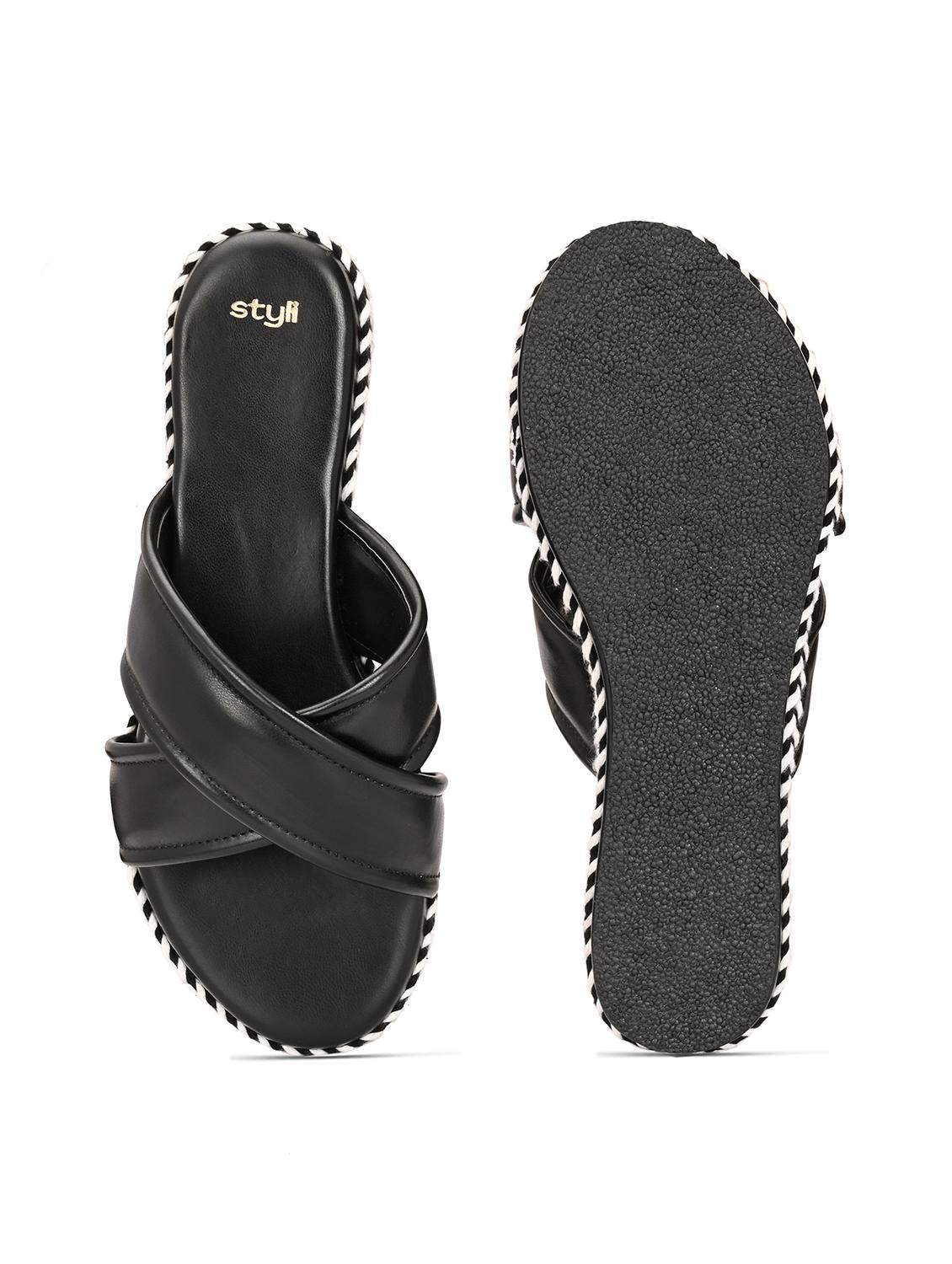 women black embellished flats - 21844121 - Standard Image - 5