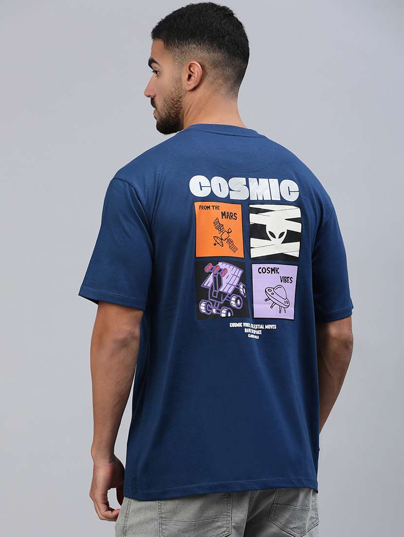 men typographic short sleeve slim fit t-shirt - 21844295 -  Standard Image - 3