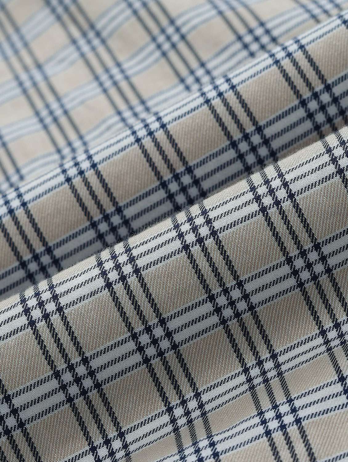 men checkered long sleeve slim fit casual shirt - 21844499 -  Standard Image - 3