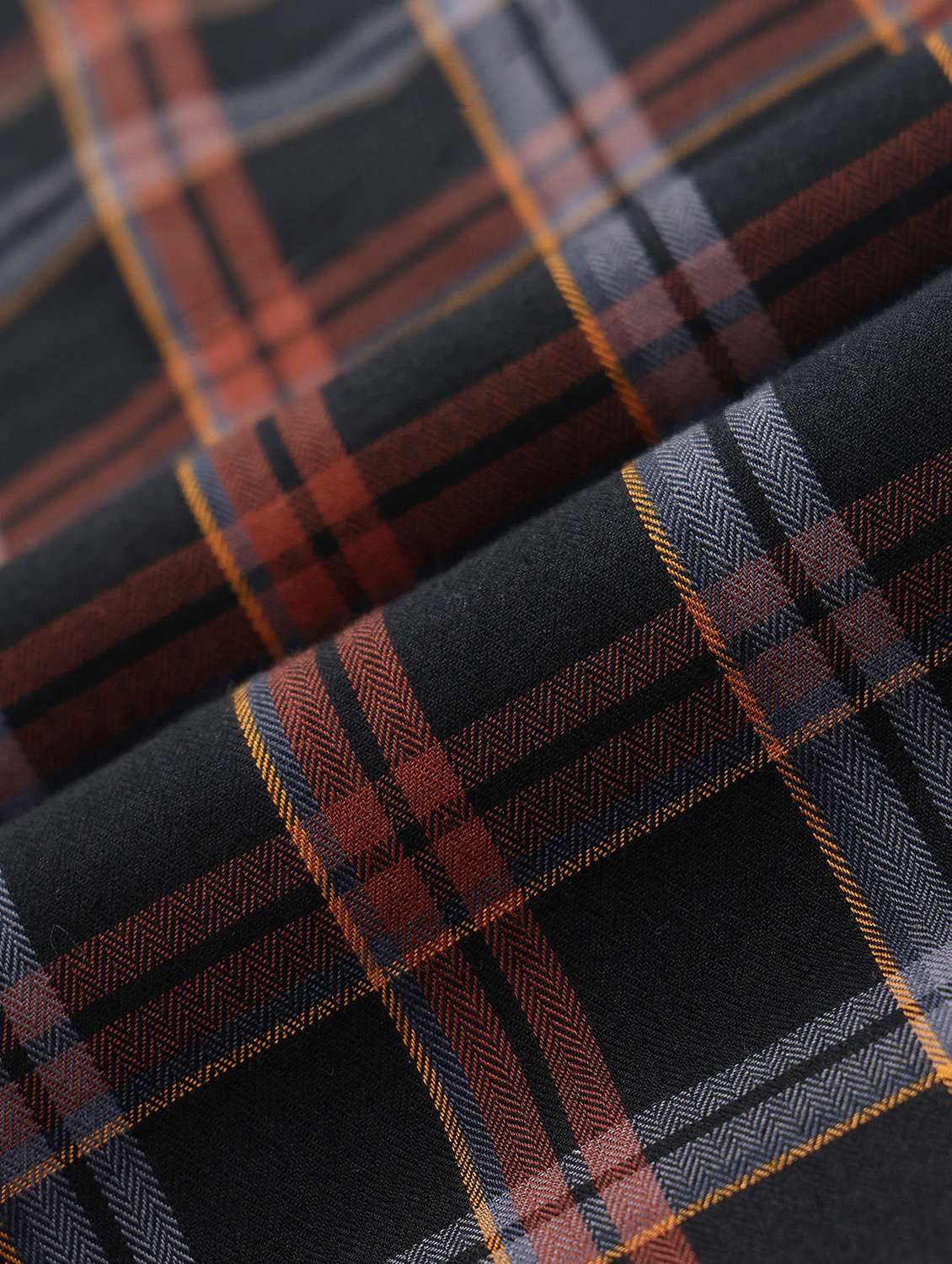 men checkered long sleeve slim fit casual shirt - 21844548 -  Standard Image - 3