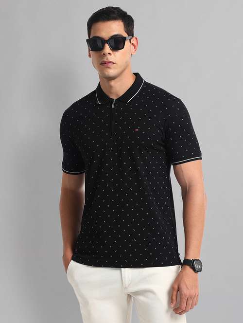 men printetd short sleeves polo t-shirt - 21844732 - Standard Image - 0