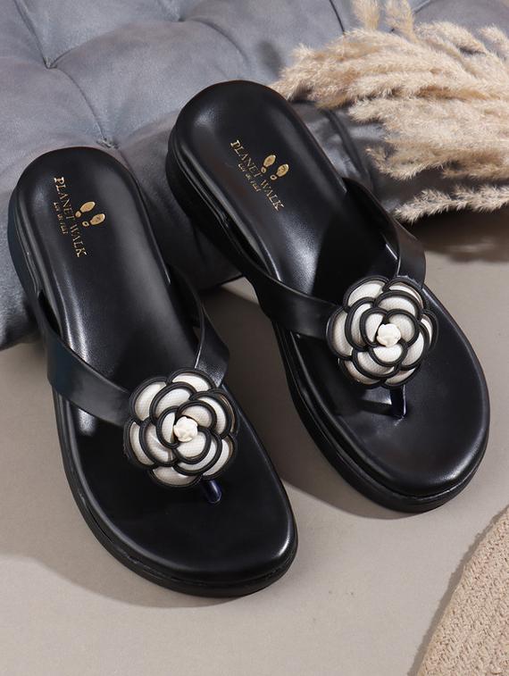 women black slip on ballerina - 21844837 - Zoom Image - 0