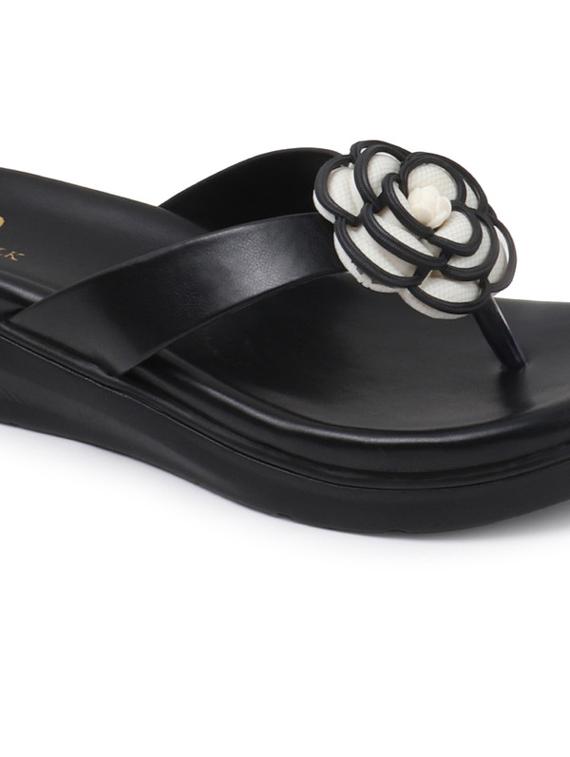 women black slip on ballerina - 21844837 - Standard Image - 5
