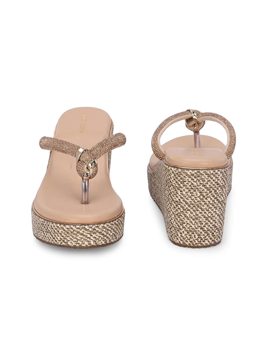 women gold toe separator wedge - 21845503 -  Standard Image - 5