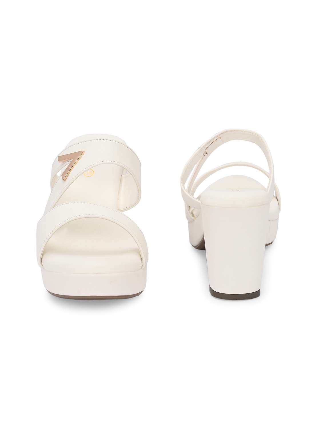 women white slip on sandal - 21845516 -  Standard Image - 5