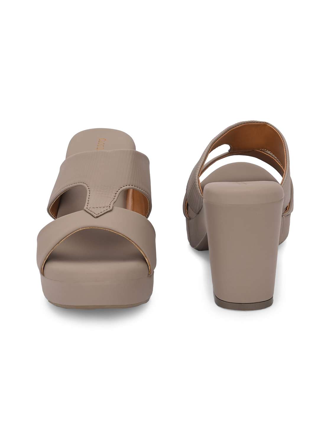 women grey slip on sandal - 21845518 -  Standard Image - 5