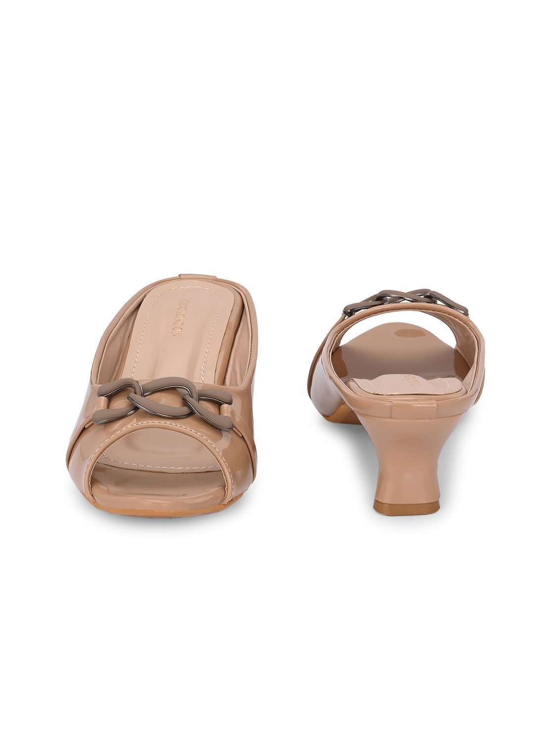 women beige slip on sandal - 21845521 - Standard Image - 5