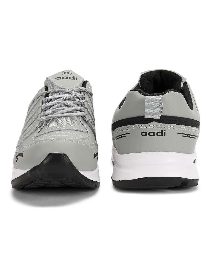 men grey lace up sport shoe - 21853532 -  Standard Image - 3