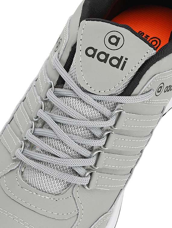 men grey lace up sport shoe - 21853532 -  Standard Image - 5