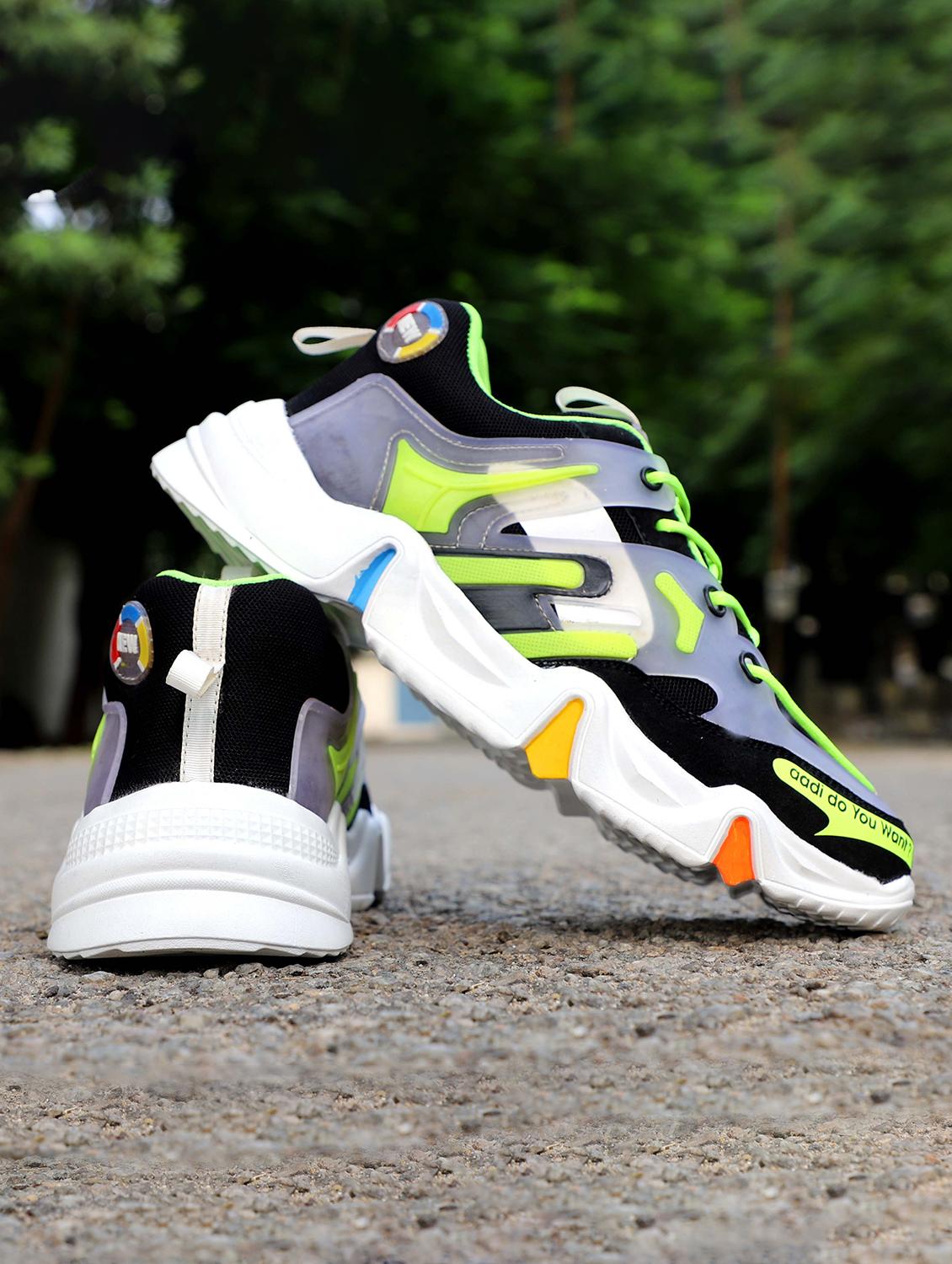 men color block lace up sneaker - 21853613 -  Zoom Image - 0