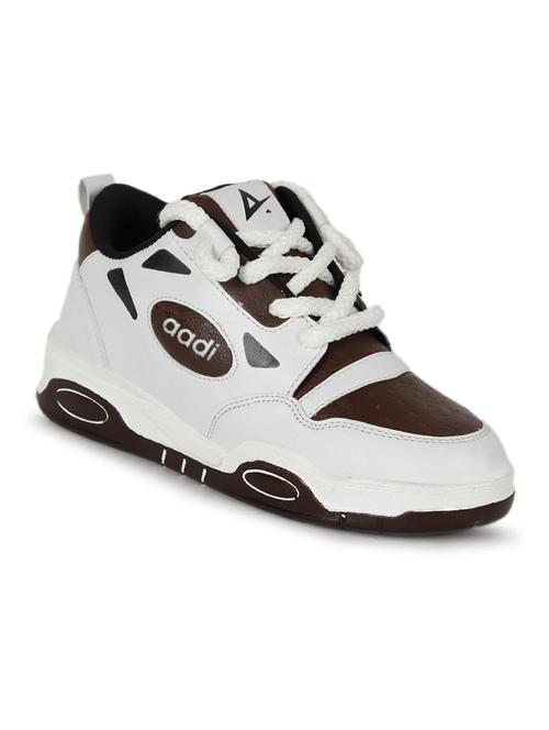 women white lace up sneaker - 21853642 -  Standard Image - 0
