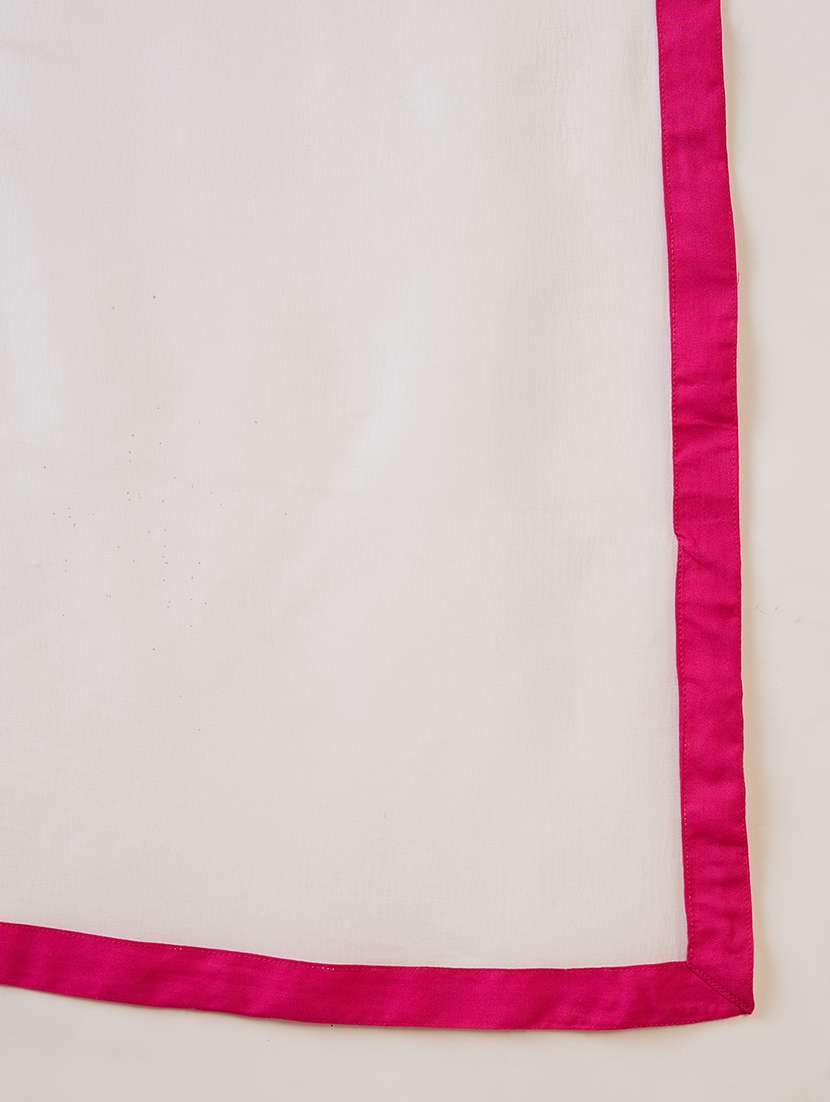 women three quarter sleeve kurta pant with dupatta set - 21853689 -  Standard Image - 5