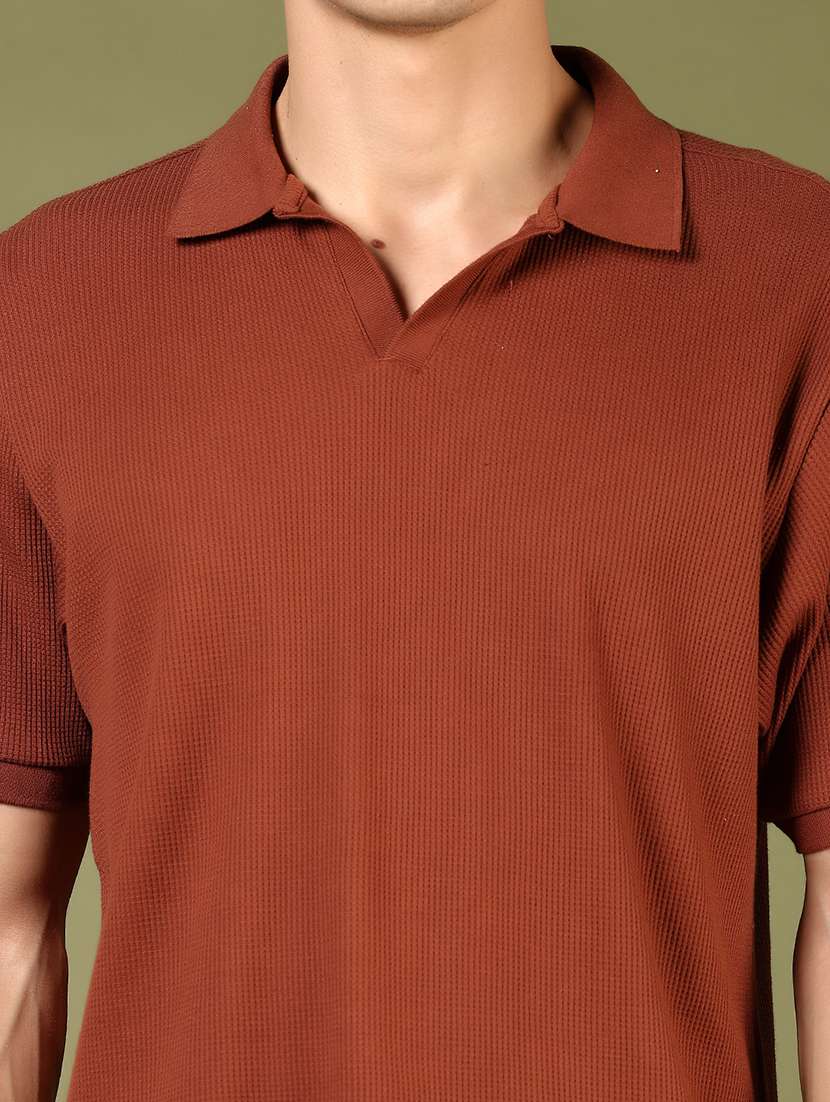 men solid short sleeve regular fit polo t-shirt - 21853830 -  Standard Image - 3