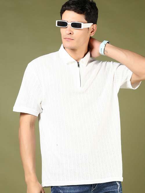men self design short sleeve regular fit polo t-shirt - 21853834 -  Standard Image - 0