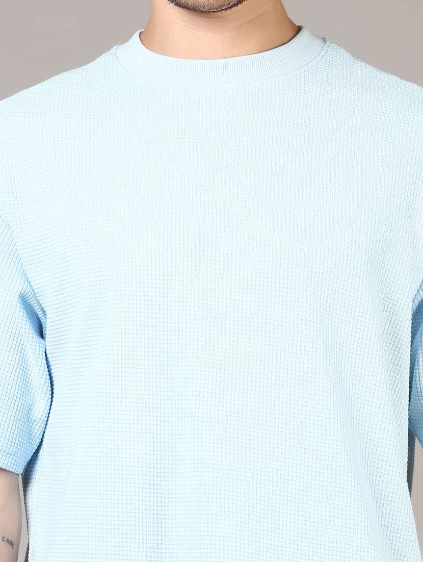 men solid short sleeve loose fit t-shirt - 21853900 - Standard Image - 3
