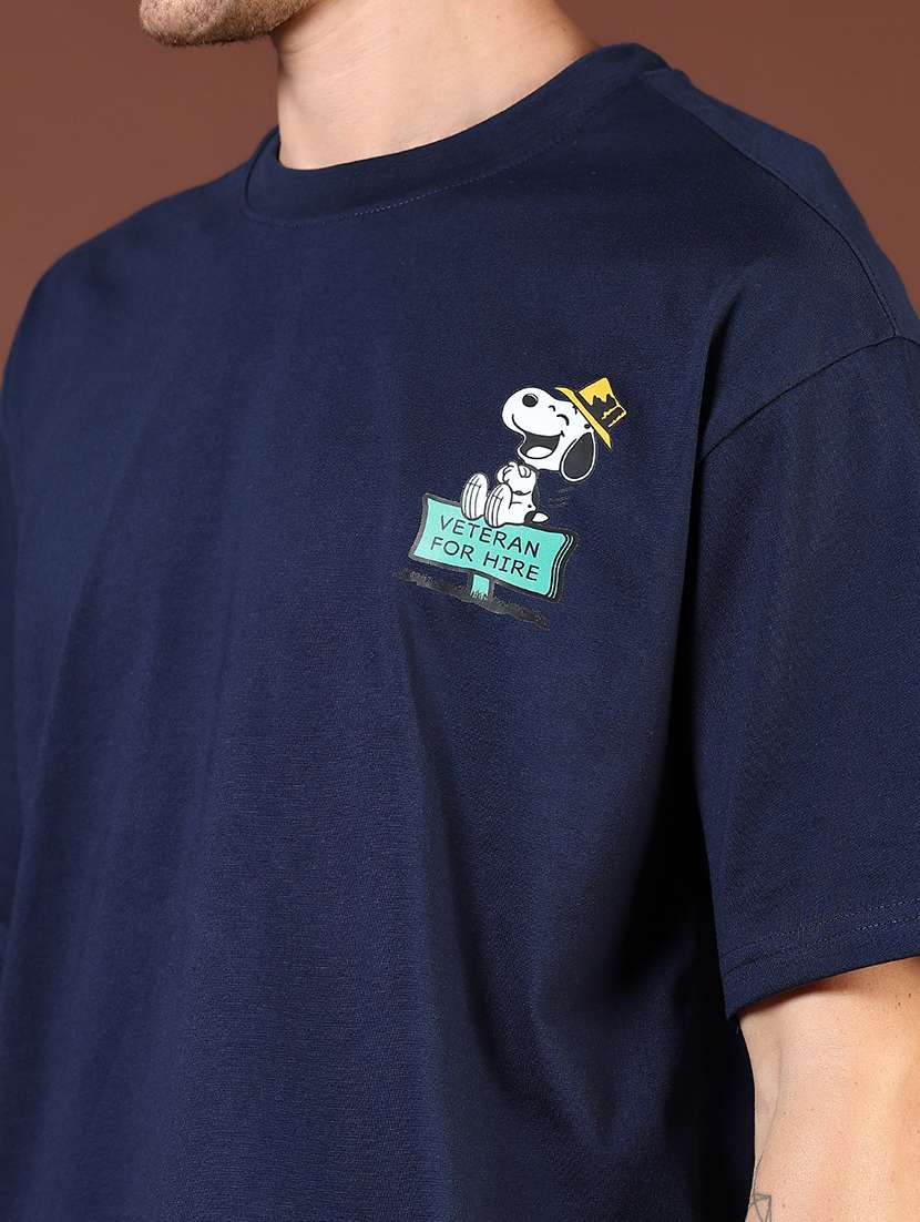 men printed short sleeve loose fit t-shirt - 21853958 -  Standard Image - 3