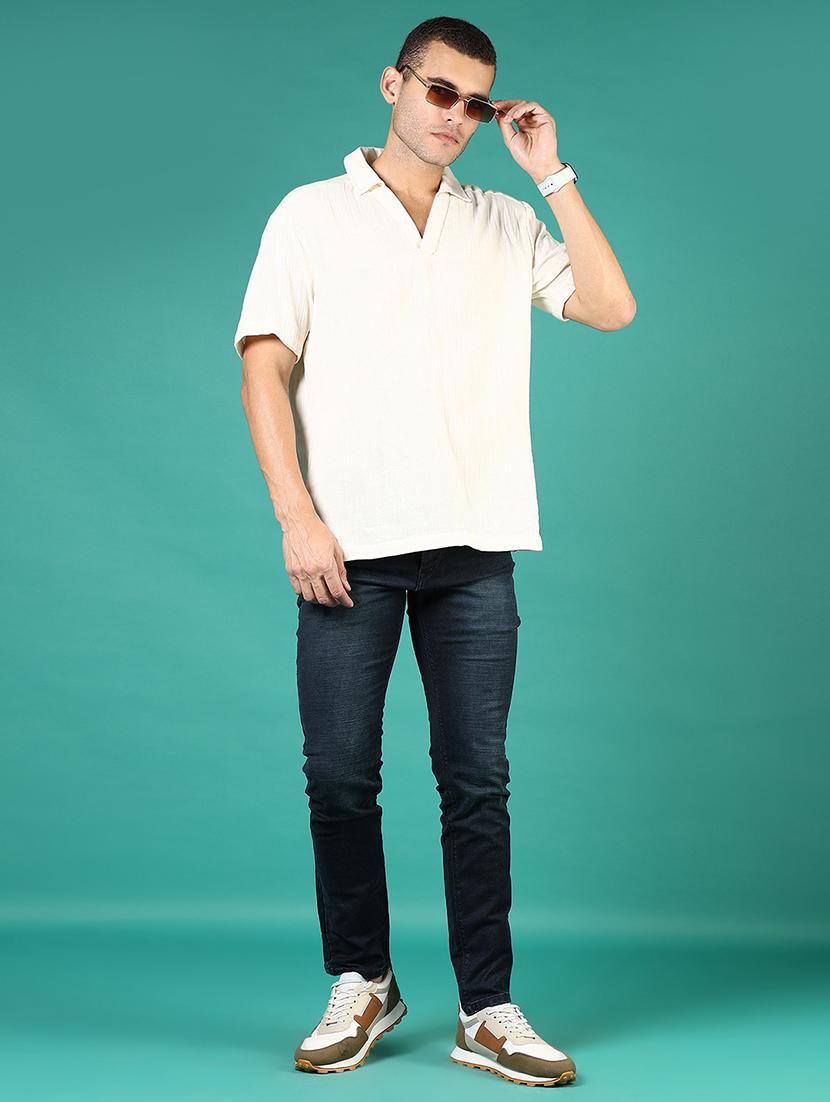 men solid short sleeve regular fit polo t-shirt - 21854278 - Standard Image - 5