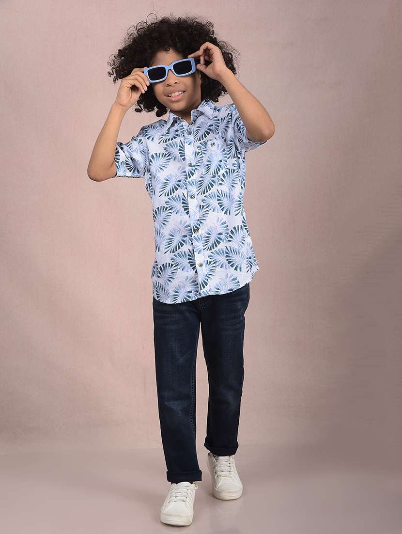 boys solid mid rise slim fit jean - 21854523 -  Standard Image - 5