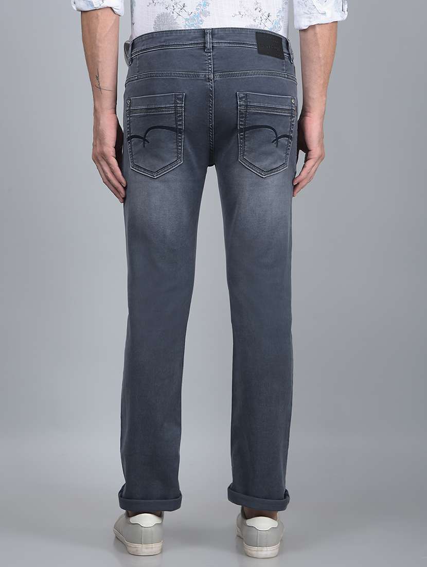 men mid rise full length denim jeans - 21854571 -  Standard Image - 3