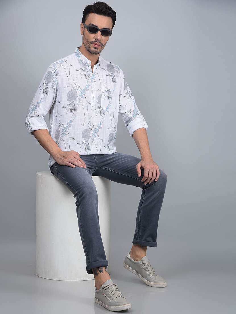 men mid rise full length denim jeans - 21854571 -  Standard Image - 5