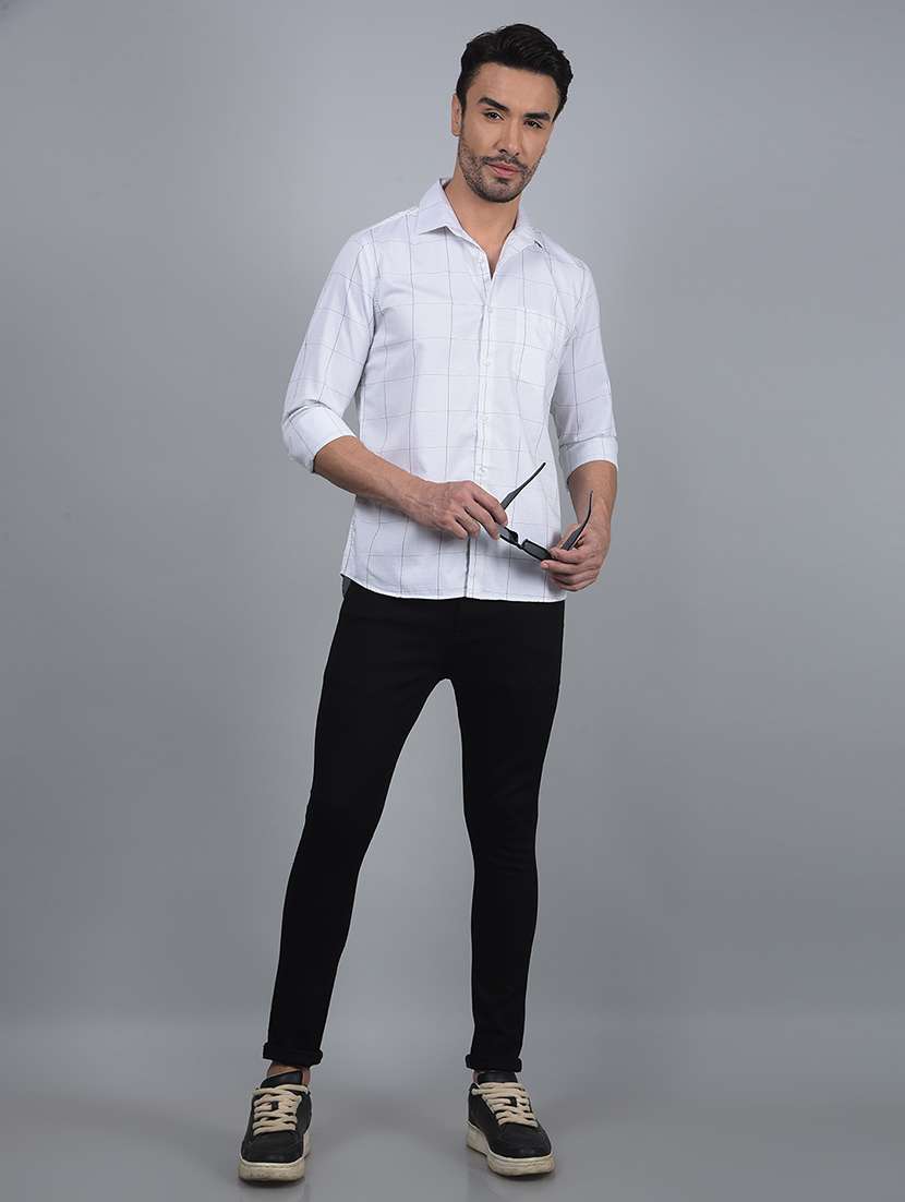 men mid rise full length denim jeans - 21854574 -  Standard Image - 5