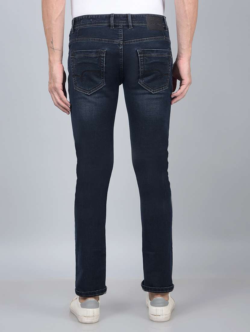 men mid rise full length denim jeans - 21854576 -  Standard Image - 3