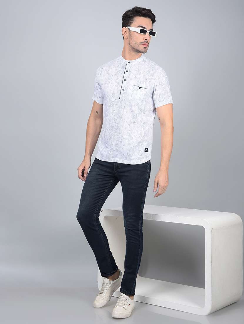 men mid rise full length denim jeans - 21854576 -  Standard Image - 5