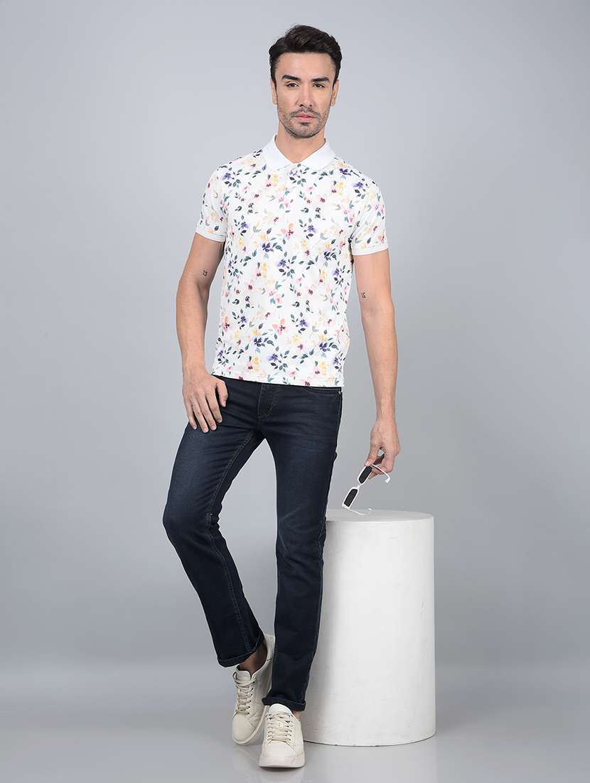 men mid rise full length denim jeans - 21854579 -  Standard Image - 5