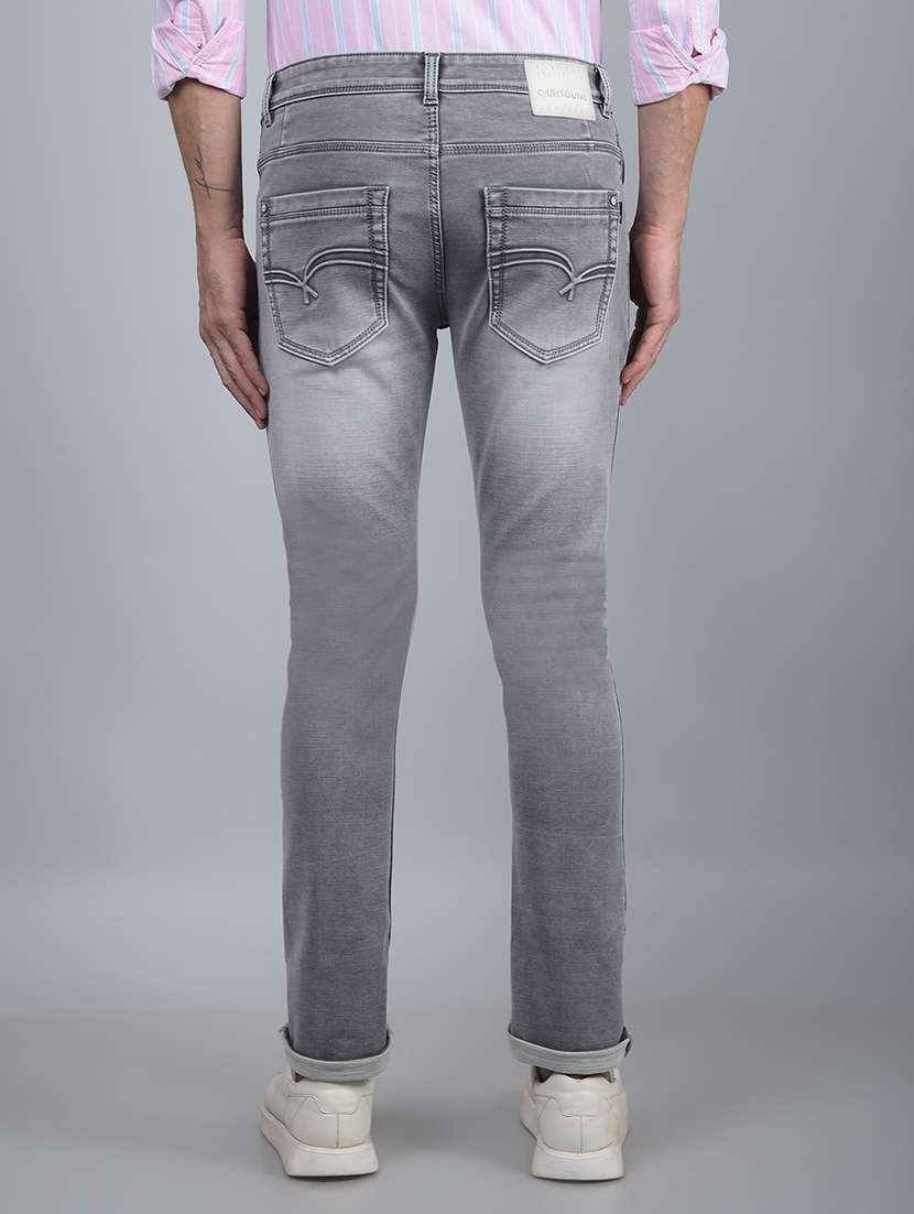 men mid rise full length denim jeans - 21854580 -  Standard Image - 3