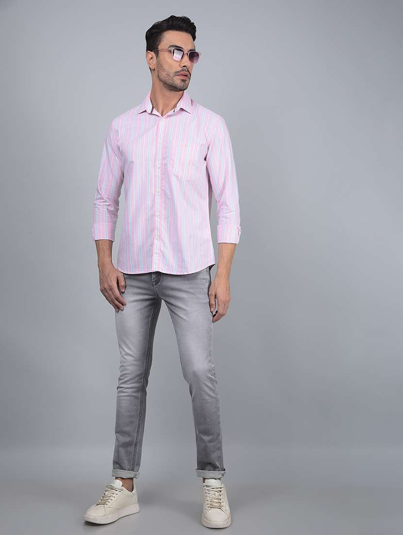 men mid rise full length denim jeans - 21854580 -  Standard Image - 5